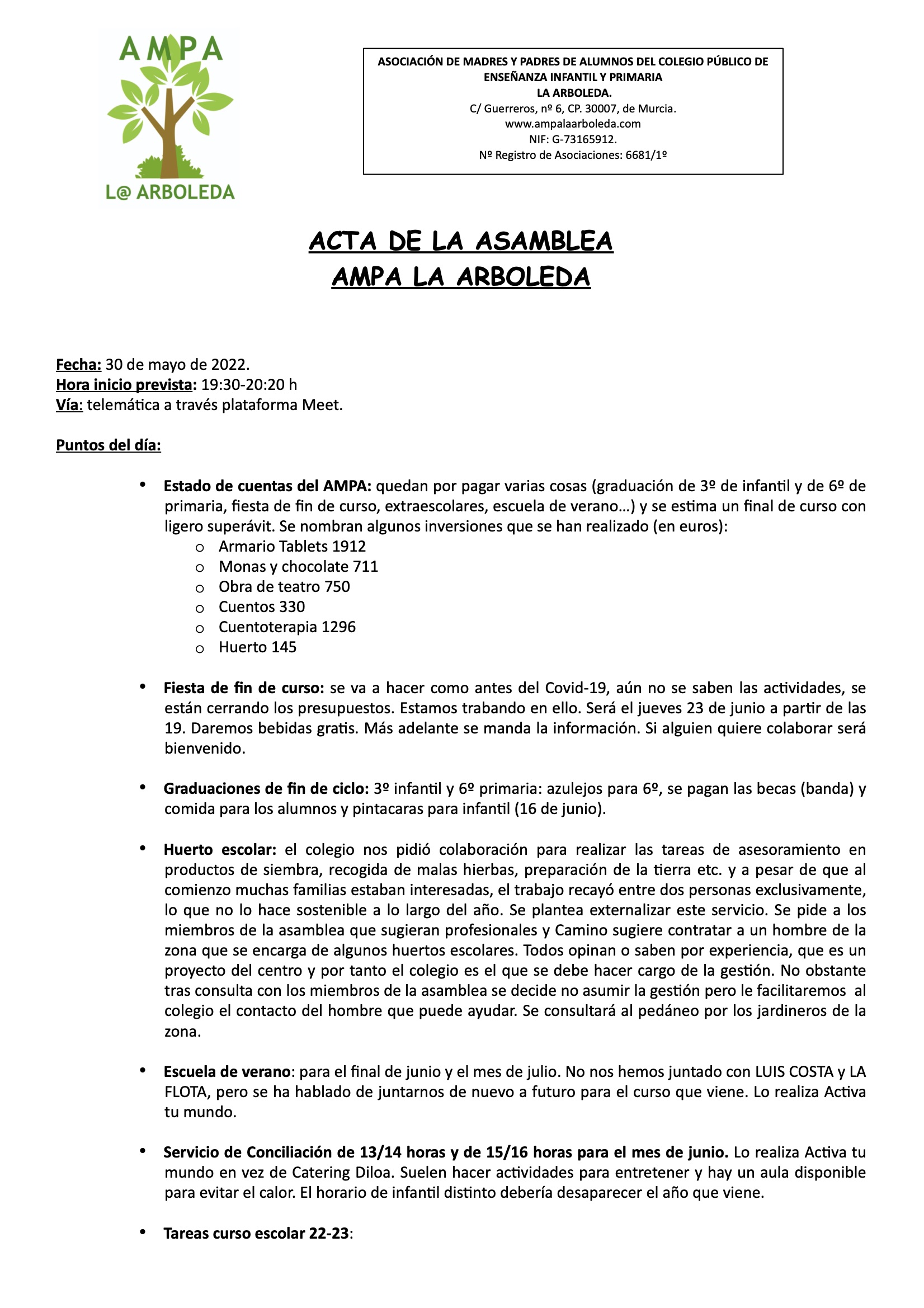ACTA ASAMBLEA mayo 2022 - 1